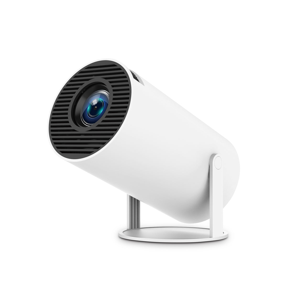 Pocket Portal portable smart projector on a clean white background showcasing compact design.